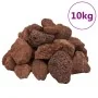 Rocas volcánicas rojas 10 kg 5-8 cm de , Decoración de acuarios - Ref: Foro24-155315, Precio: 33,07 €, Descuento: %