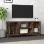 Mueble para TV madera contrachapada roble ahumado 102x35x45 cm by , TV Furniture - Ref: Foro24-826287, Price: 58,35 €, Discou...