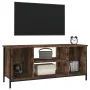 Mueble para TV madera contrachapada roble ahumado 102x35x45 cm by , TV Furniture - Ref: Foro24-826287, Price: 58,35 €, Discou...
