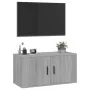 Mueble para TV de pared gris Sonoma 80x34,5x40 cm by , TV Furniture - Ref: Foro24-816630, Price: 58,20 €, Discount: %