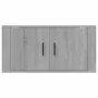Mueble para TV de pared gris Sonoma 80x34,5x40 cm by , TV Furniture - Ref: Foro24-816630, Price: 58,20 €, Discount: %