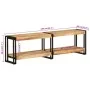 Mueble de TV madera maciza de mango 140x30x40 cm von , TV-Möbel - Ref: Foro24-356171, Preis: 121,38 €, Rabatt: %