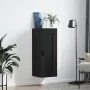 Armario de pared madera de ingeniería negro 34,5x34x90 cm by , Sideboards - Ref: Foro24-830517, Price: 57,72 €, Discount: %