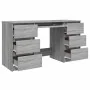 Escritorio de madera contrachapada gris Sonoma 140x50x77 cm von , Schreibtische - Ref: Foro24-815439, Preis: 173,78 €, Rabatt: %