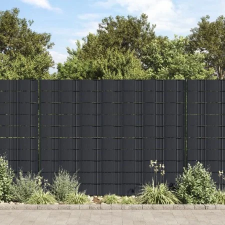 Paneles de privacidad 4 uds PVC gris oscuro mate 35x0,19 m by , fence panels - Ref: Foro24-147868, Price: 85,38 €, Discount: %