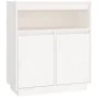 Aparador de madera maciza de pino blanco 70x34x80 cm von , Sideboards - Ref: Foro24-814385, Preis: 90,27 €, Rabatt: %