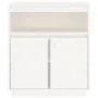 Aparador de madera maciza de pino blanco 70x34x80 cm von , Sideboards - Ref: Foro24-814385, Preis: 90,27 €, Rabatt: %