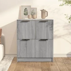 Aparador de madera contrachapada gris Sonoma 60x30x70 cm von , Sideboards - Ref: Foro24-816995, Preis: 63,89 €, Rabatt: %