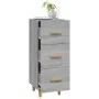 Aparador madera de ingeniería gris Sonoma 34,5x34x90 cm by , Sideboards - Ref: Foro24-817409, Price: 62,50 €, Discount: %