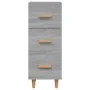 Aparador madera de ingeniería gris Sonoma 34,5x34x90 cm by , Sideboards - Ref: Foro24-817409, Price: 62,50 €, Discount: %
