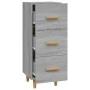 Aparador madera de ingeniería gris Sonoma 34,5x34x90 cm by , Sideboards - Ref: Foro24-817409, Price: 62,50 €, Discount: %