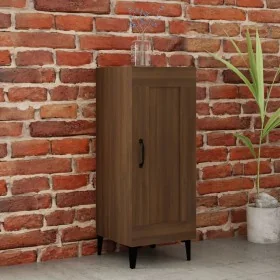 Aparador madera de ingeniería marrón roble 34,5x34x90 cm von , Sideboards - Ref: Foro24-817437, Preis: 53,11 €, Rabatt: %