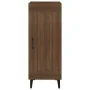 Aparador madera de ingeniería marrón roble 34,5x34x90 cm de , Aparadores - Ref: Foro24-817437, Precio: 53,11 €, Descuento: %