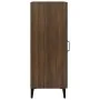 Aparador madera de ingeniería marrón roble 34,5x34x90 cm de , Aparadores - Ref: Foro24-817437, Precio: 53,11 €, Descuento: %