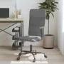 Silla de oficina altura ajustable tela malla y cuero PE gris by , Office chairs - Ref: Foro24-353014, Price: 81,47 €, Discoun...
