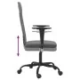 Silla de oficina altura ajustable tela malla y cuero PE gris by , Office chairs - Ref: Foro24-353014, Price: 81,47 €, Discoun...