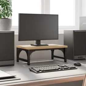 Soporte de pantalla madera ingeniería roble Sonoma 37x23x14 cm von , Computersockel und -erhöhungen - Ref: Foro24-833996, Pre...
