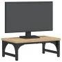 Soporte de pantalla madera ingeniería roble Sonoma 37x23x14 cm by , Computer bases and risers - Ref: Foro24-833996, Price: 21...
