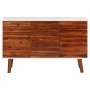 Aparador de madera maciza de acacia y MDF 110x35x70 cm by , Sideboards - Ref: Foro24-327458, Price: 147,21 €, Discount: %