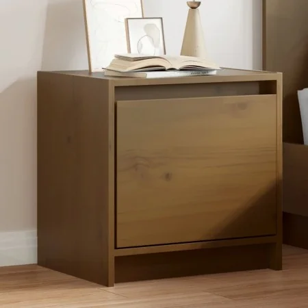 Mesita de noche madera maciza de mango marrón miel 40x30,5x40cm von , Nachttische - Ref: Foro24-808119, Preis: 33,73 €, Rabat...