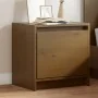 Mesita de noche madera maciza de mango marrón miel 40x30,5x40cm von , Nachttische - Ref: Foro24-808119, Preis: 33,73 €, Rabat...