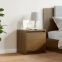 Mesita de noche madera maciza de mango marrón miel 40x30,5x40cm von , Nachttische - Ref: Foro24-808119, Preis: 33,73 €, Rabat...