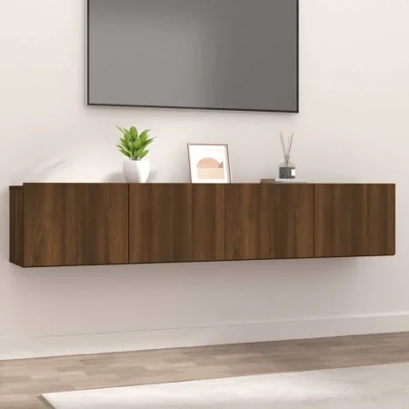 Muebles de TV 2 uds madera ingeniería roble marrón 80x30x30 cm von , TV-Möbel - Ref: Foro24-820465, Preis: 92,96 €, Rabatt: %