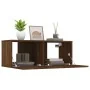 Muebles de TV 2 uds madera ingeniería roble marrón 80x30x30 cm von , TV-Möbel - Ref: Foro24-820465, Preis: 92,96 €, Rabatt: %