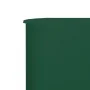 Paravientos de playa de 5 paneles tela verde 600x160cm by , Umbrellas - Ref: Foro24-47167, Price: 81,43 €, Discount: %