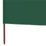 Paravientos de playa de 5 paneles tela verde 600x160cm by , Umbrellas - Ref: Foro24-47167, Price: 81,43 €, Discount: %