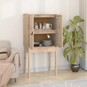 Aparador alto de madera maciza de pino 60x40x120 cm von , Sideboards - Ref: Foro24-821744, Preis: 94,45 €, Rabatt: %