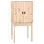 Aparador alto de madera maciza de pino 60x40x120 cm by , Sideboards - Ref: Foro24-821744, Price: 94,45 €, Discount: %