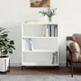 Estantería madera de ingeniería blanco 69,5x32,5x90 cm de , Librerías y estanterías - Ref: Foro24-828364, Precio: 61,53 €, De...