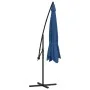Sombrilla voladiza con poste de aluminio azul 350 cm von , Sonnenschirme - Ref: Foro24-47131, Preis: 120,35 €, Rabatt: %