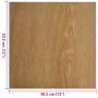 Lamas para suelo autoadhesivas 55 uds PVC marrón 5,11 m² by , Floors and carpets - Ref: Foro24-324666, Price: 74,92 €, Discou...