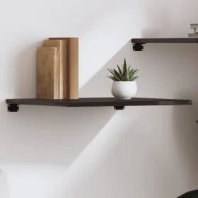 Estante de pared madera roble tratada marrón oscuro 60x60x2 cm by , Shelves and shelves - Ref: Foro24-363773, Price: 36,88 €,...