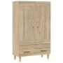 Aparador madera contrachapada color roble Sonoma 70x31x115 cm by , Sideboards - Ref: Foro24-812567, Price: 94,49 €, Discount: %