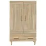 Aparador madera contrachapada color roble Sonoma 70x31x115 cm by , Sideboards - Ref: Foro24-812567, Price: 94,49 €, Discount: %