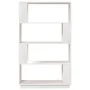 Estantería/divisor de espacios madera pino blanco 80x25x132 cm by , Bookcases and shelves - Ref: Foro24-814060, Price: 84,37 ...