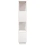 Estantería/divisor de espacios madera pino blanco 80x25x132 cm by , Bookcases and shelves - Ref: Foro24-814060, Price: 84,37 ...