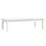 Mesa de centro de madera maciza de pino blanco 110x50x30 cm von , Couchtisch - Ref: Foro24-814235, Preis: 60,45 €, Rabatt: %