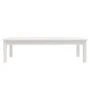 Mesa de centro de madera maciza de pino blanco 110x50x30 cm von , Couchtisch - Ref: Foro24-814235, Preis: 60,45 €, Rabatt: %