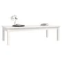 Mesa de centro de madera maciza de pino blanco 110x50x30 cm von , Couchtisch - Ref: Foro24-814235, Preis: 60,45 €, Rabatt: %
