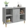 Armario de lavabo madera contrachapada gris hormigón 80x33x60cm von , Badezimmerwaschtische - Ref: Foro24-821288, Preis: 78,3...