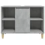 Armario de lavabo madera contrachapada gris hormigón 80x33x60cm von , Badezimmerwaschtische - Ref: Foro24-821288, Preis: 78,3...