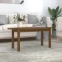 Mesa de centro madera maciza de pino marrón miel 110x55x45 cm de , Mesas de centro - Ref: Foro24-822345, Precio: 55,09 €, Des...