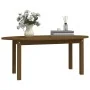 Mesa de centro madera maciza de pino marrón miel 110x55x45 cm de , Mesas de centro - Ref: Foro24-822345, Precio: 55,09 €, Des...