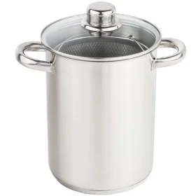 HI Olla para espárragos plateada 4 L by , tall pots - Ref: Foro24-429164, Price: 29,69 €, Discount: %
