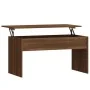 Mesa de centro madera ingeniería marrón roble 102x50,5x52,5 cm von , Couchtisch - Ref: Foro24-819286, Preis: 72,04 €, Rabatt: %