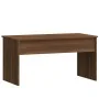 Mesa de centro madera ingeniería marrón roble 102x50,5x52,5 cm von , Couchtisch - Ref: Foro24-819286, Preis: 72,04 €, Rabatt: %